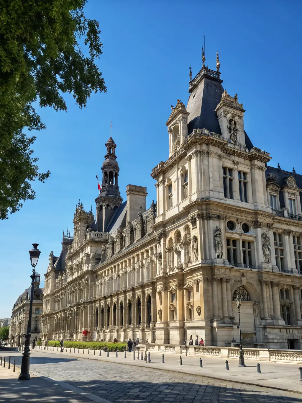 A photograph of a newly restored historical landmark in the Cognac region, showcasing the organization's commitment to preserving cultural heritage.